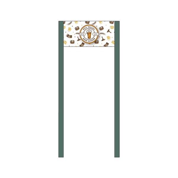 Sliding Door Indoor Enclosed Corkboard, 6, UV9026ACSH-BRONZE-MEDGRY